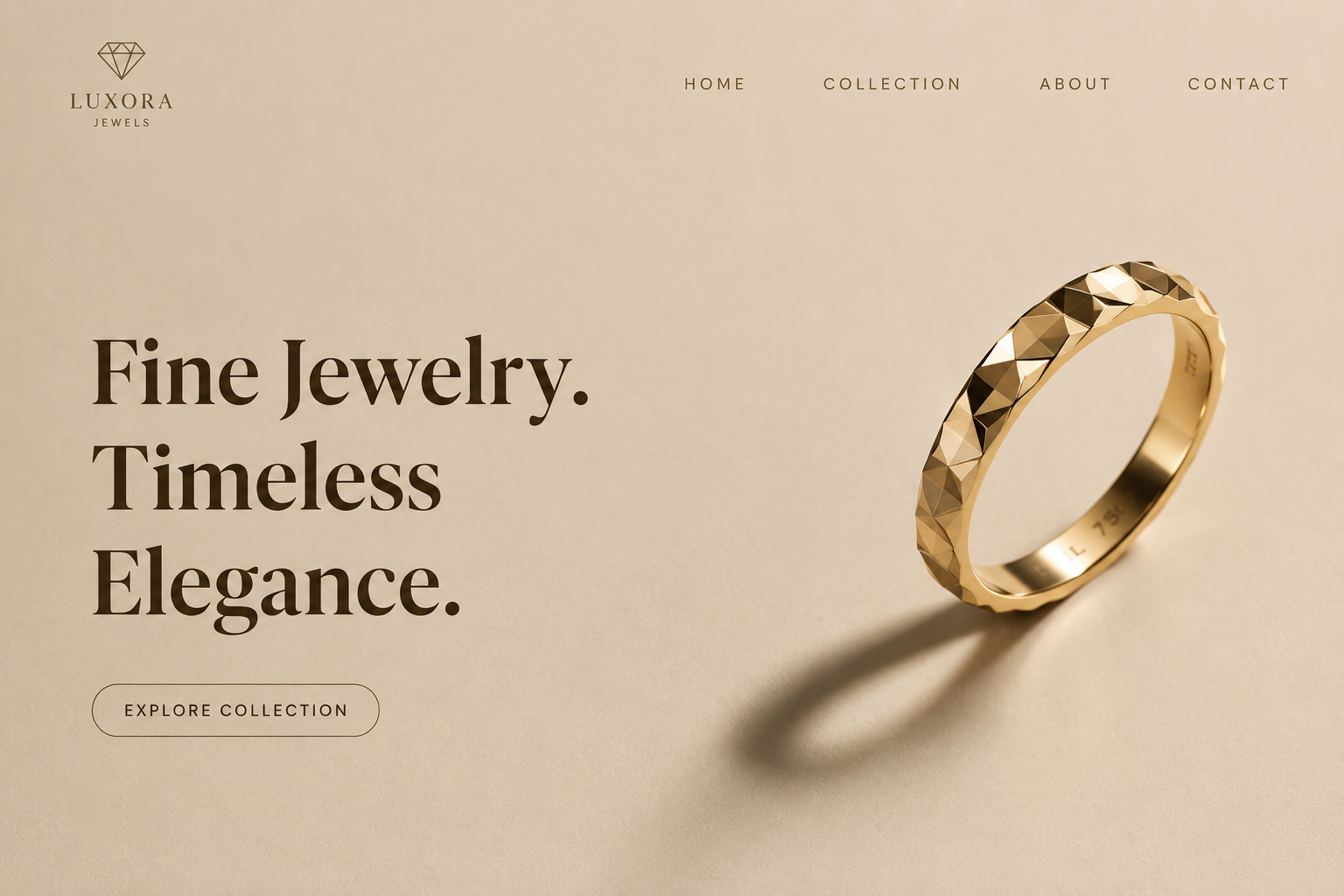 Jewelry website project