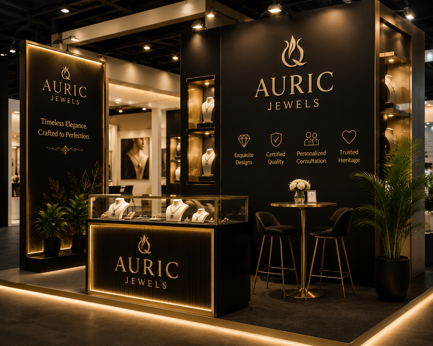 Auric Naturals booth